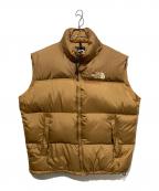 THE NORTH FACEザ ノース フェイス）の古着「ヌプシ ダウンベスト」｜ブラウン
