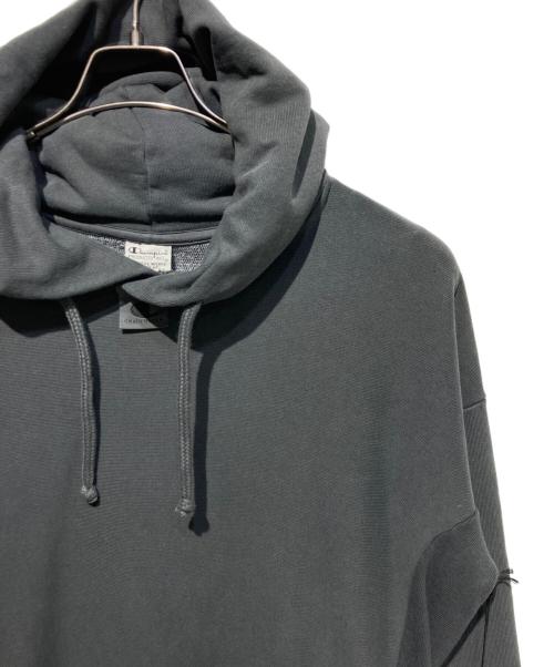 Champion REVERSE WEAVE（チャンピオン リバース ウィーブ）Champion REVERSE WEAVE (チャンピオン リバース ウィーブ) CRAIG GREEN (クレイグ グリーン) コラボパーカー グレー サイズ:Sの古着・服飾アイテム