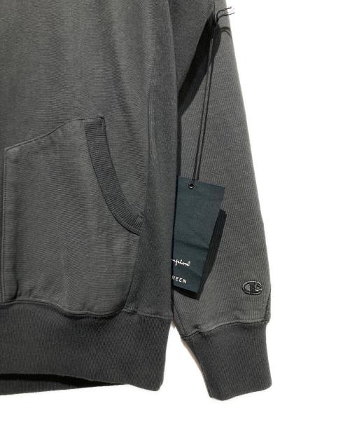 Champion REVERSE WEAVE（チャンピオン リバース ウィーブ）Champion REVERSE WEAVE (チャンピオン リバース ウィーブ) CRAIG GREEN (クレイグ グリーン) コラボパーカー グレー サイズ:Sの古着・服飾アイテム