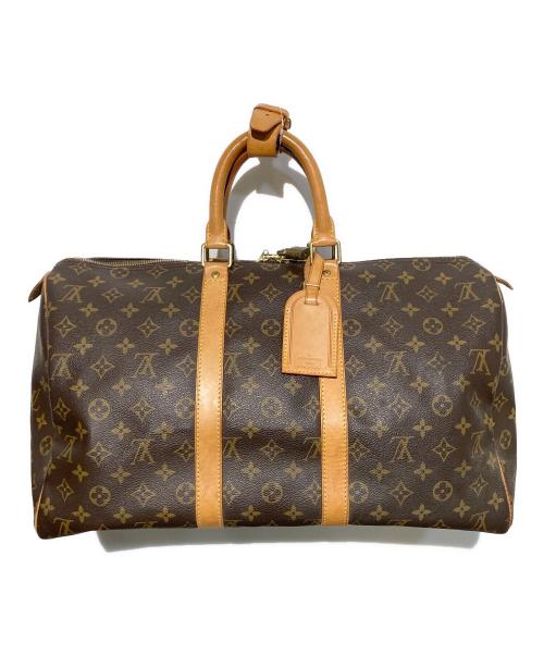 LOUIS VUITTON（ルイ ヴィトン）LOUIS VUITTON (ルイ ヴィトン) キーポル45 トラベルバッグ ブラウンの古着・服飾アイテム