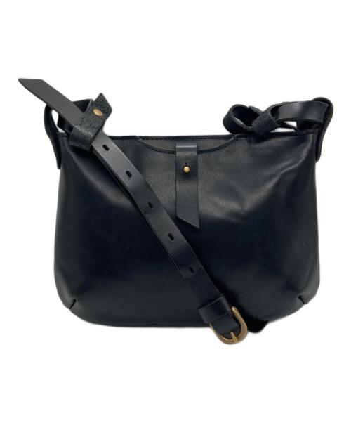 SLOW（スロウ）SLOW (スロウ) herbie latch shoulder bag ブラックの古着・服飾アイテム