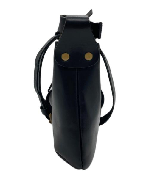 SLOW（スロウ）SLOW (スロウ) herbie latch shoulder bag ブラックの古着・服飾アイテム