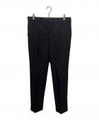 COMME des GARCONS HOMMEコムデギャルソン オム）の古着「ウールパンツ」｜ネイビー