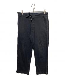 Needles（ニードルズ）の古着「コットンリネンパンツ」｜ブラック