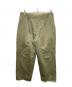 AURALEE（オーラリー）の古着「WASHED FINX CHINO TAPERED PANTS」｜グリーン