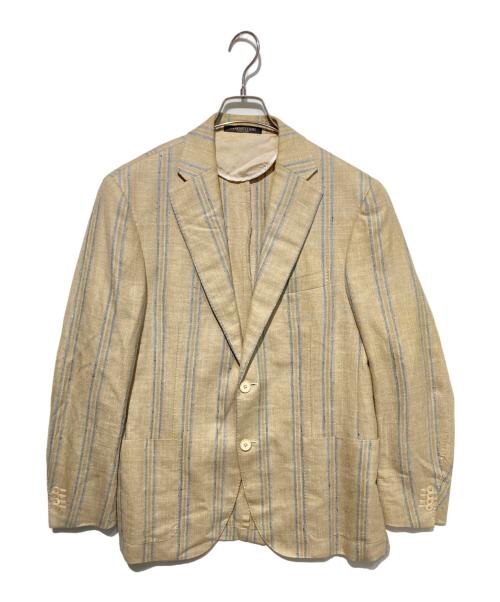 CORNELIANI（コルネリアーニ）CORNELIANI (コルネリアーニ) テーラードジャケット ベージュ サイズ:48の古着・服飾アイテム