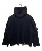 Y'sワイズ）の古着「タートルネックニット」｜ブラック