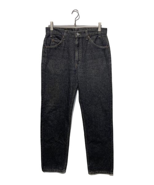 LEVI'S（リーバイス）LEVI'S (リーバイス) 505 先染めブラックデニムパンツ ブラック サイズ:33/32の古着・服飾アイテム