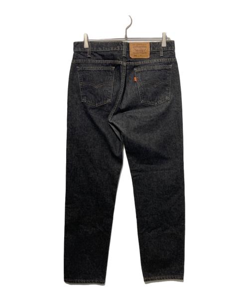 LEVI'S（リーバイス）LEVI'S (リーバイス) 505 先染めブラックデニムパンツ ブラック サイズ:33/32の古着・服飾アイテム