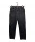 LEVI'S（リーバイス）の古着「505 先染めブラックデニムパンツ」｜ブラック