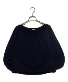 IENA（イエナ）の古着「コットンストレッチバルーンスリーブプルオーバー」｜ブラック