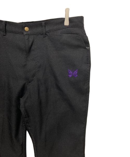 Needles（ニードルズ）Needles (ニードルズ) BOOT-CUT JEAN Poly Twill ブラック サイズ:Ｌの古着・服飾アイテム