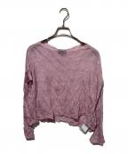 EMPORIO ARMANIエンポリオ アルマーニ）の古着「シアーニット」｜ピンク