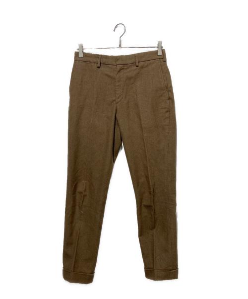 riprap（リップラップ）riprap (リップラップ) ノータックスラックス ブラウン サイズ:X SMALL-SHORTの古着・服飾アイテム