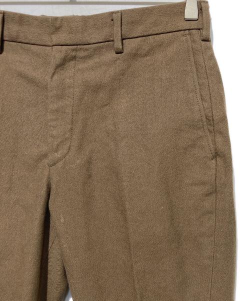 riprap（リップラップ）riprap (リップラップ) ノータックスラックス ブラウン サイズ:X SMALL-SHORTの古着・服飾アイテム