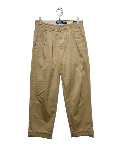 POLO RALPH LAUREN（ポロ・ラルフローレン）POLO RALPH LAUREN (ポロ・ラルフローレン) WHITMAN CHINOチノトラウザー ベージュ サイズ:W28×L32の古着・服飾アイテム