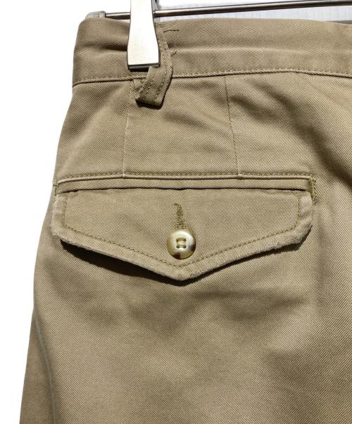 POLO RALPH LAUREN（ポロ・ラルフローレン）POLO RALPH LAUREN (ポロ・ラルフローレン) WHITMAN CHINOチノトラウザー ベージュ サイズ:W28×L32の古着・服飾アイテム