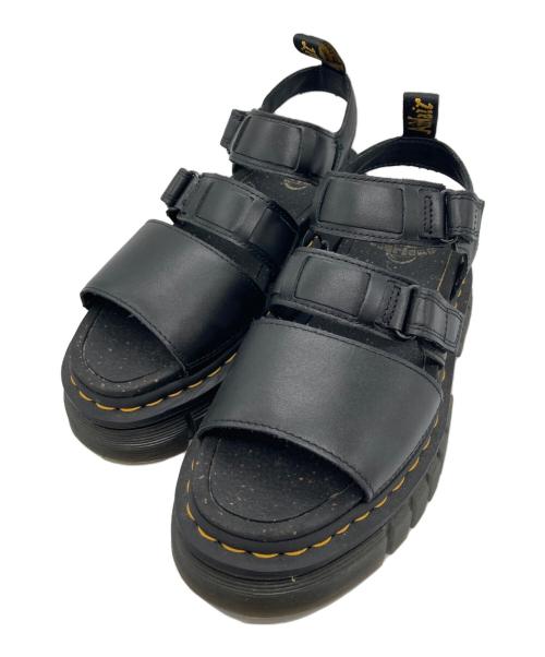 Dr.Martens（ドクターマーチン）Dr.Martens (ドクターマーチン) RICKI 3-STRAP SANDAL ブラック サイズ:UK5の古着・服飾アイテム