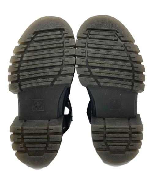 Dr.Martens（ドクターマーチン）Dr.Martens (ドクターマーチン) RICKI 3-STRAP SANDAL ブラック サイズ:UK5の古着・服飾アイテム