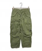 US ARMYユーエスアーミー）の古着「M-65フィールドパンツ」｜グリーン