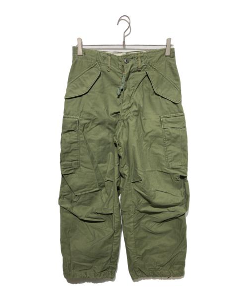 US ARMY（ユーエスアーミー）US ARMY (ユーエスアーミー) M-65フィールドパンツ グリーン サイズ:SMALL-SHORTの古着・服飾アイテム