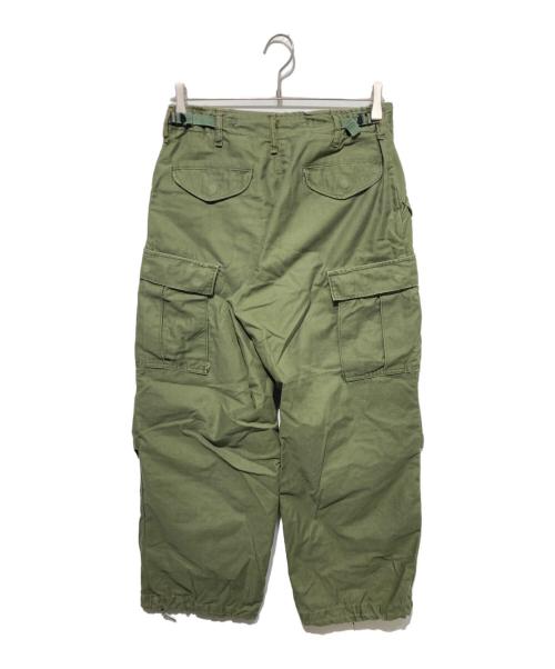 US ARMY（ユーエスアーミー）US ARMY (ユーエスアーミー) M-65フィールドパンツ グリーン サイズ:SMALL-SHORTの古着・服飾アイテム