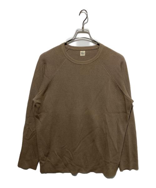 Ron Herman（ロンハーマン）Ron Herman (ロンハーマン) サーマルスウェット ブラウン サイズ:Ｌの古着・服飾アイテム