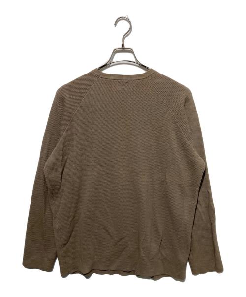Ron Herman（ロンハーマン）Ron Herman (ロンハーマン) サーマルスウェット ブラウン サイズ:Ｌの古着・服飾アイテム