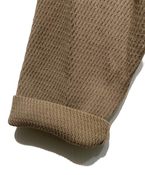 Ron Herman（ロンハーマン）Ron Herman (ロンハーマン) サーマルスウェット ブラウン サイズ:Ｌの古着・服飾アイテム