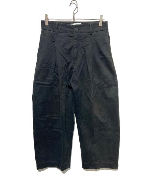 STUDIO NICHOLSON（スタジオ ニコルソン）STUDIO NICHOLSON (スタジオ ニコルソン) BRIDGES PANT ブラック サイズ:XSの古着・服飾アイテム