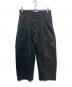 STUDIO NICHOLSON（スタジオ ニコルソン）の古着「BRIDGES PANT」｜ブラック