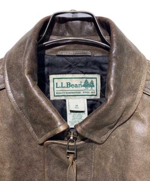 L.L.Bean（エルエルビーン）L.L.Bean (エルエルビーン) A-2タイプフライトジャケット ブラウン サイズ:Ｍの古着・服飾アイテム