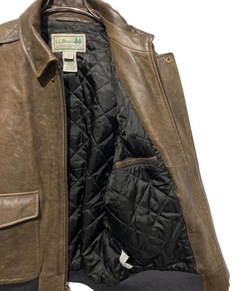 L.L.Bean（エルエルビーン）L.L.Bean (エルエルビーン) A-2タイプフライトジャケット ブラウン サイズ:Ｍの古着・服飾アイテム
