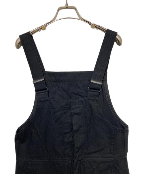 Y's led label（ワイズ レッド レーベル）Y's led label (ワイズ レッド レーベル) バックロゴオーバーオール ブラック サイズ:3の古着・服飾アイテム