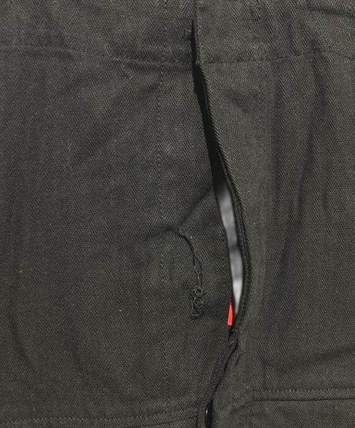 Y's led label（ワイズ レッド レーベル）Y's led label (ワイズ レッド レーベル) バックロゴオーバーオール ブラック サイズ:3の古着・服飾アイテム