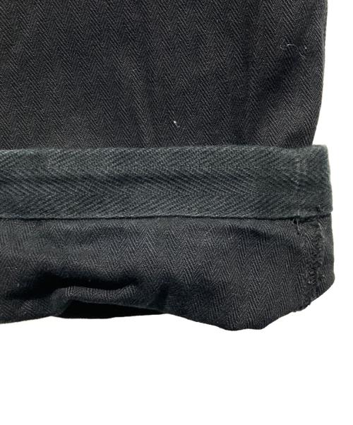 Y's led label（ワイズ レッド レーベル）Y's led label (ワイズ レッド レーベル) バックロゴオーバーオール ブラック サイズ:3の古着・服飾アイテム