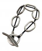 JILL PLATNERジルプラットナー）の古着「river rock bracelet」｜ブラック