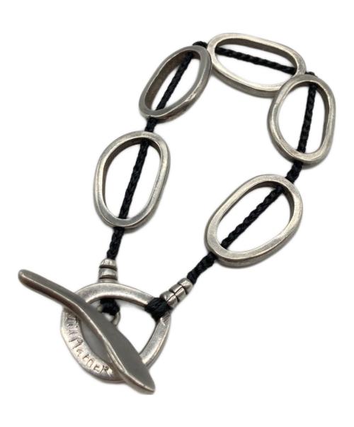 JILL PLATNER（ジルプラットナー）jill platner (ジルプラットナー) river rock bracelet ブラックの古着・服飾アイテム