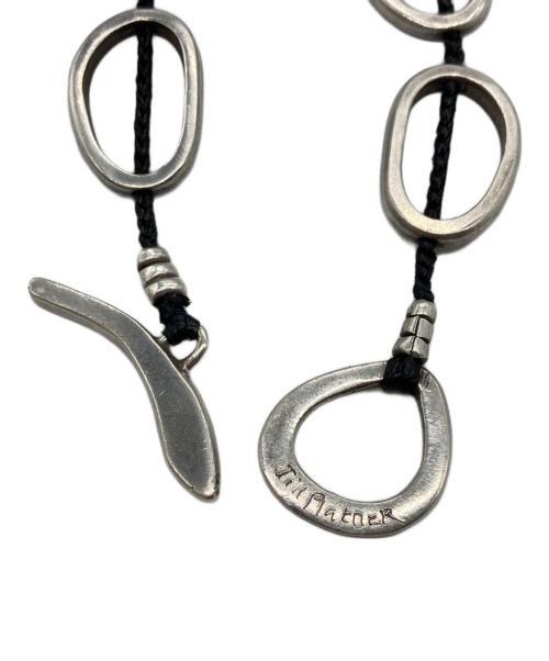 JILL PLATNER（ジルプラットナー）jill platner (ジルプラットナー) river rock bracelet ブラックの古着・服飾アイテム