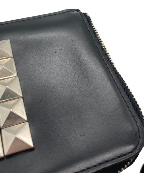 COMME des GARCONS（コムデギャルソン）COMME des GARCONS (コムデギャルソン) CDG Stud Wallet ブラックの古着・服飾アイテム