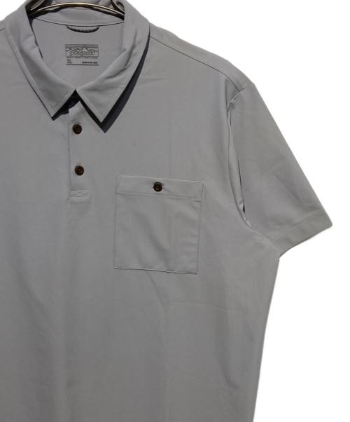 Patagonia（パタゴニア）Patagonia (パタゴニア) トランジット・トラベラー・ポロ グレー サイズ:XLの古着・服飾アイテム