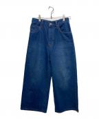 Spick and Spanスピックアンドスパン）の古着「Igeta×S Wベルトいげデニム」｜インディゴ