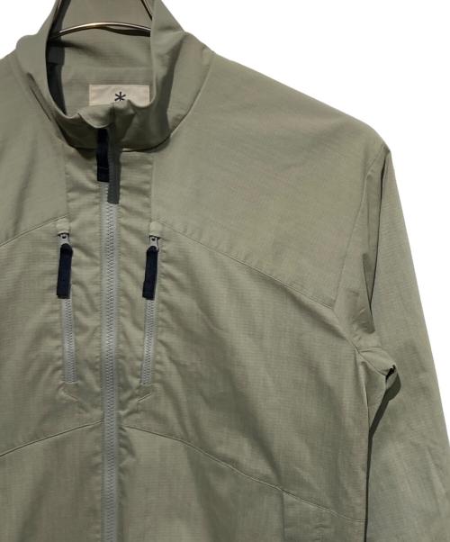 Snow peak（スノーピーク）Snow peak (スノーピーク) エフアール ストレッチ ジャケット グレー サイズ:Sの古着・服飾アイテム