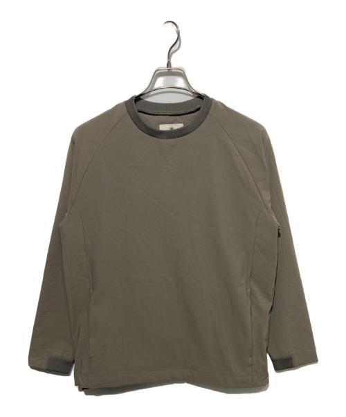 Snow peak（スノーピーク）snow peak (スノーピーク) ナイロンプルオーバー グレー サイズ:Ｓの古着・服飾アイテム