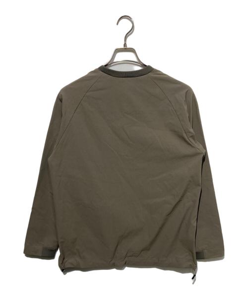 Snow peak（スノーピーク）snow peak (スノーピーク) ナイロンプルオーバー グレー サイズ:Ｓの古着・服飾アイテム