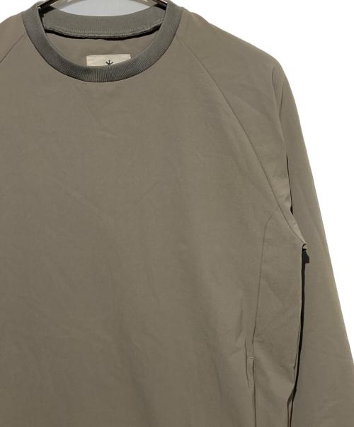 Snow peak（スノーピーク）snow peak (スノーピーク) ナイロンプルオーバー グレー サイズ:Ｓの古着・服飾アイテム