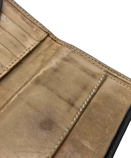 Whitehouse Cox（ホワイトハウスコックス）Whitehouse Cox (ホワイトハウスコックス) 3FOLD WALLET ブラックの古着・服飾アイテム