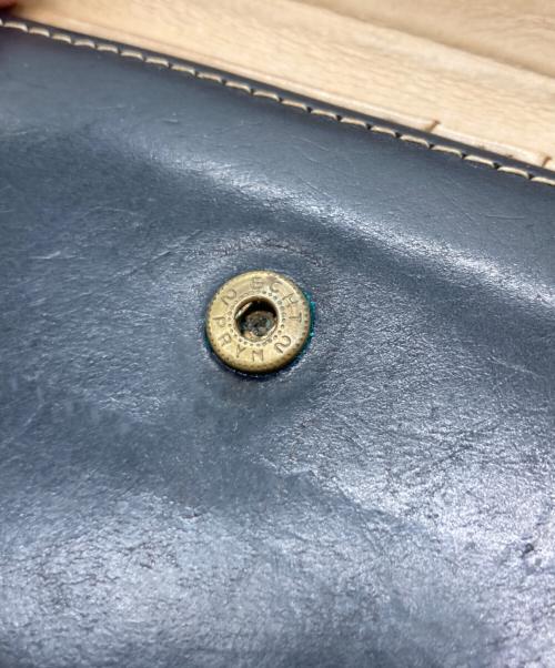 Whitehouse Cox（ホワイトハウスコックス）Whitehouse Cox (ホワイトハウスコックス) 3FOLD WALLET ブラックの古着・服飾アイテム