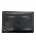 Whitehouse Cox (ホワイトハウスコックス) 3FOLD WALLET ブラック：9000円