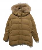 DESCENTE ALLTERRAINデザイント オルテライン）の古着「ダウンジャケット」｜ブラウン